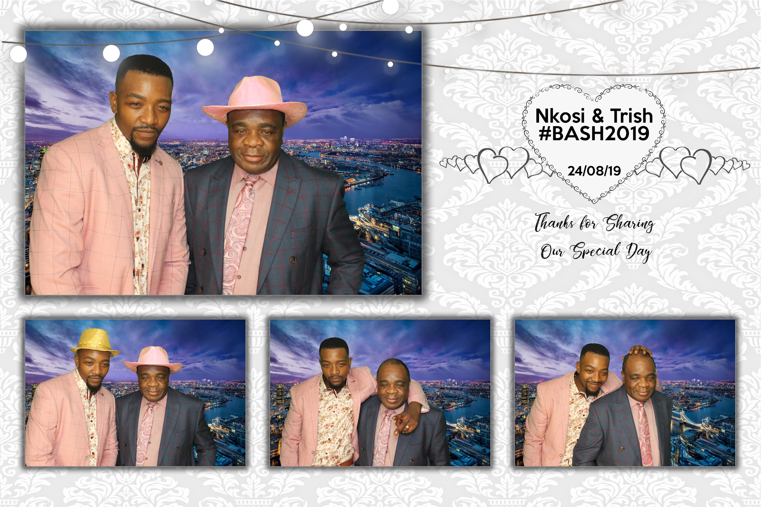 Nkosi & Trish's Wedding  | View more photos from the event at images.mobile-photo-booth.com/u/MobilePhotoBoothUK/Nkosi-Trishs-Wedding